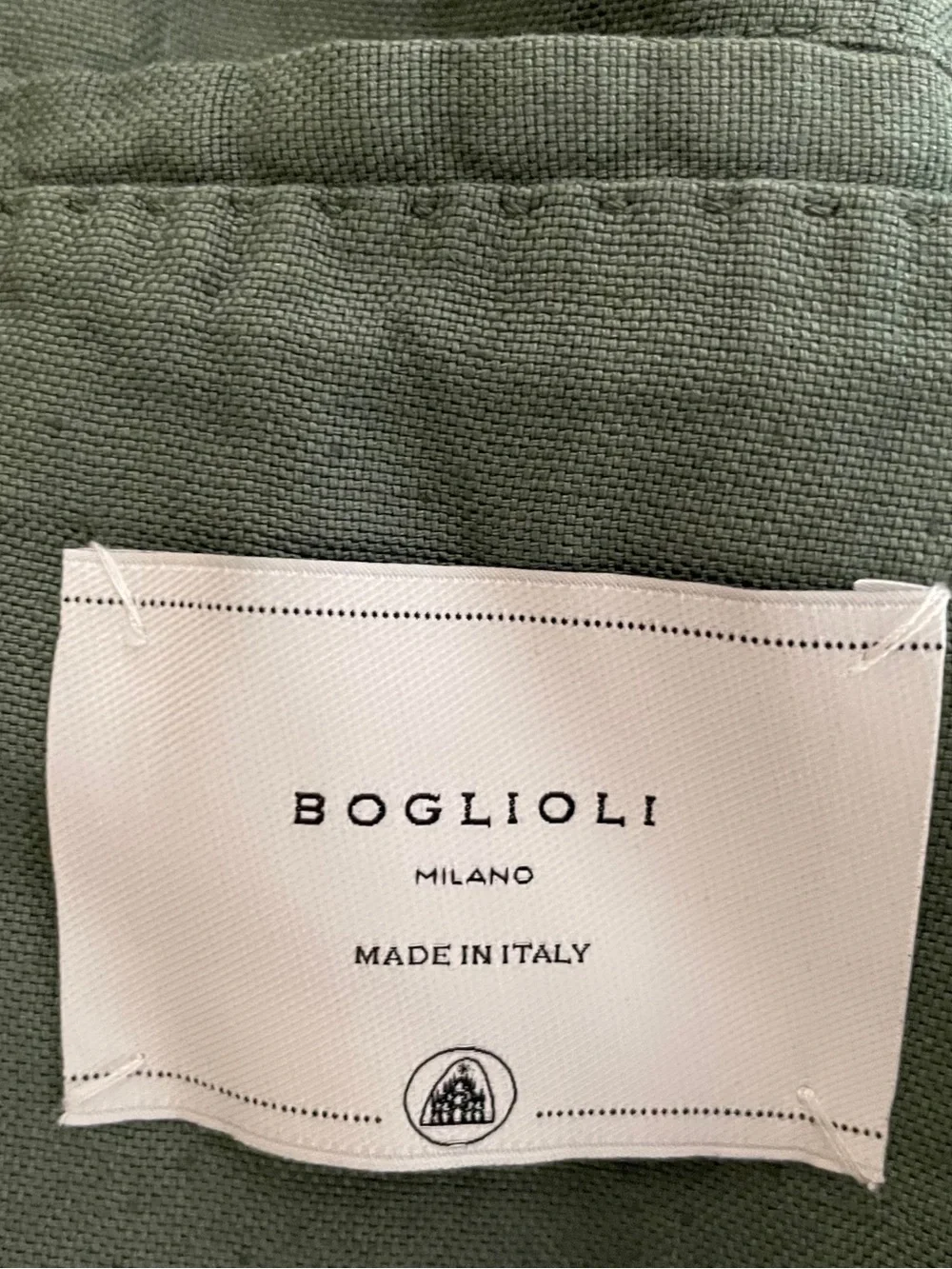 Boglioli men’s linen chore jacket EU size 48